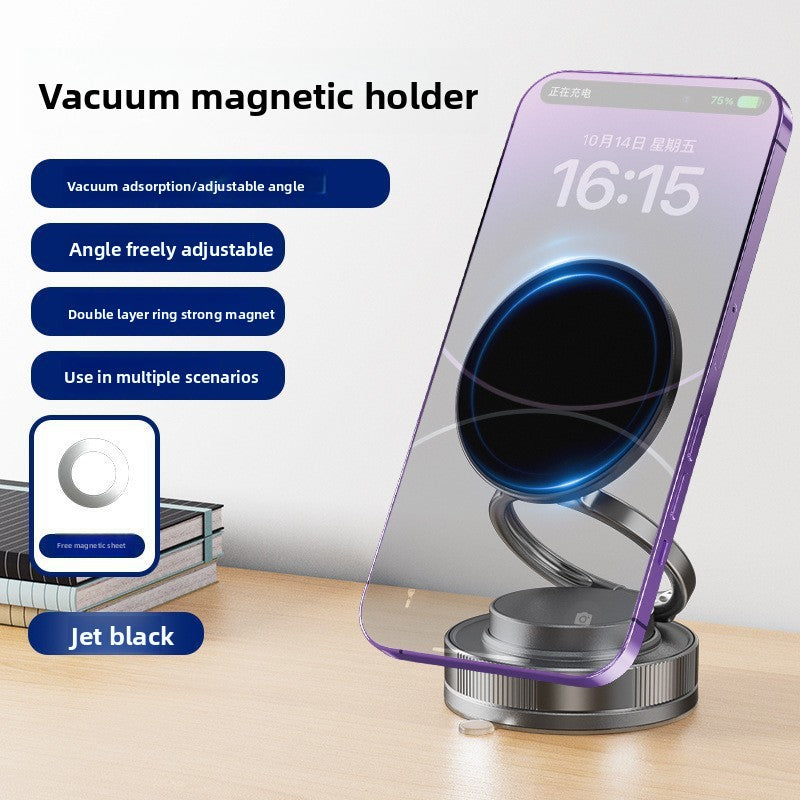 Magnetyczny uchwyt na telefon 360° z przyssawką — do auta, kuchni i biurka